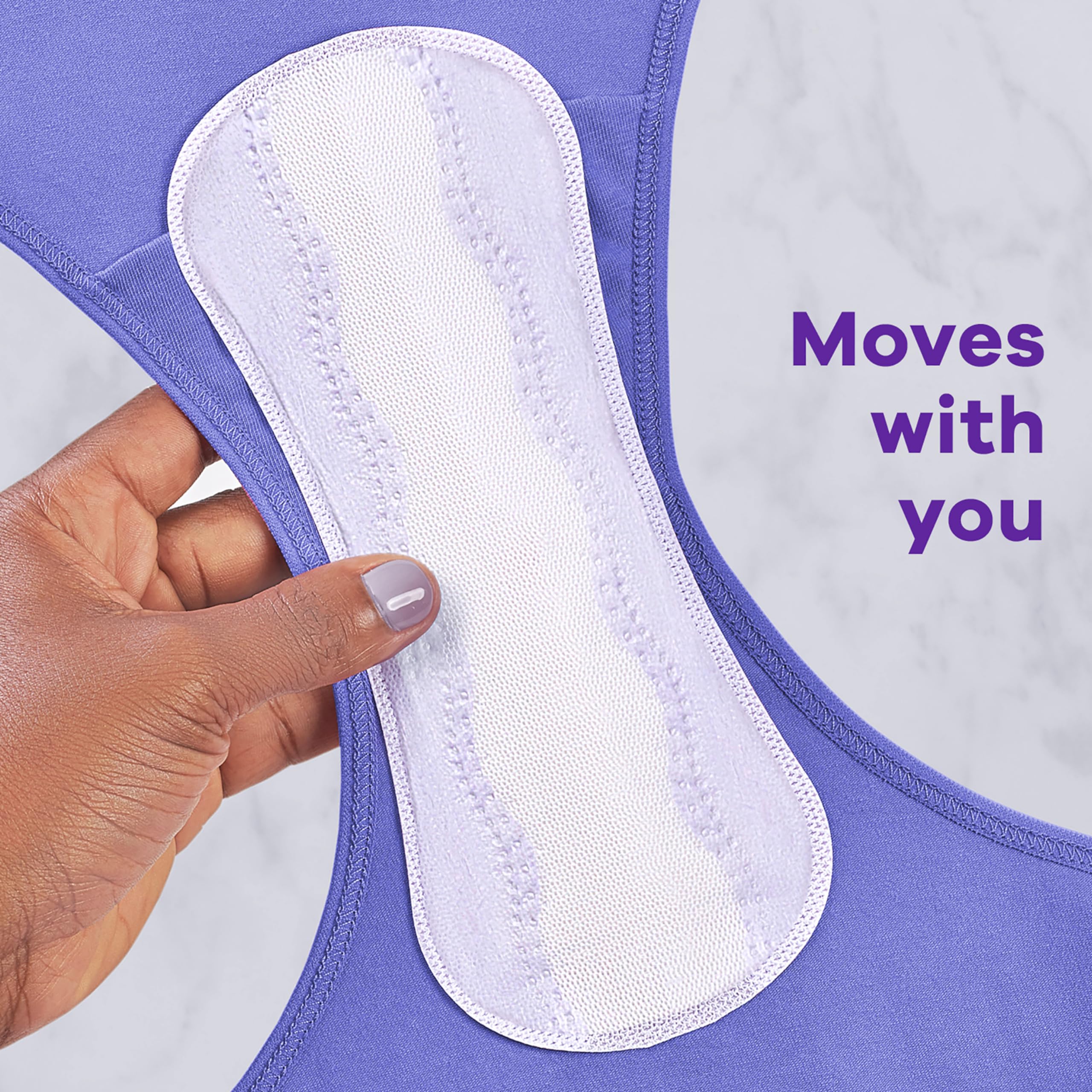 Always Panty Liners Daily Protect - Anti-Bunch Tech

