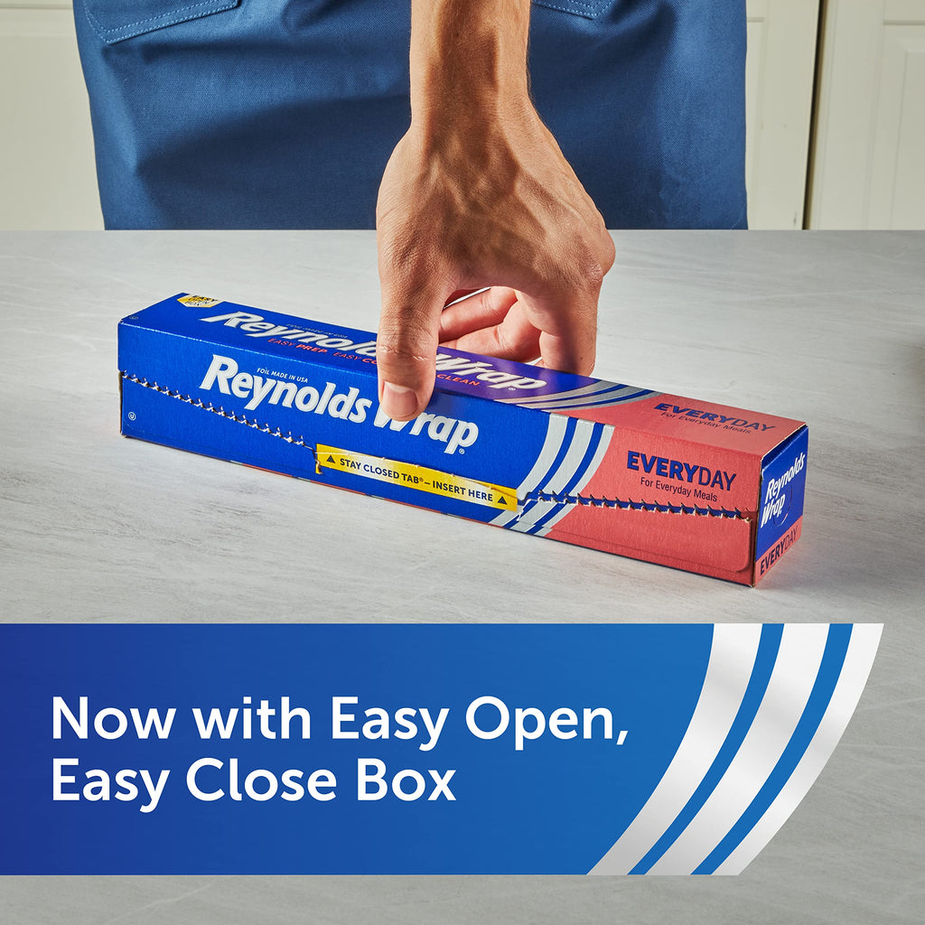 Reynolds Wrap Aluminum Foil Roll - Easy Tear Edge

