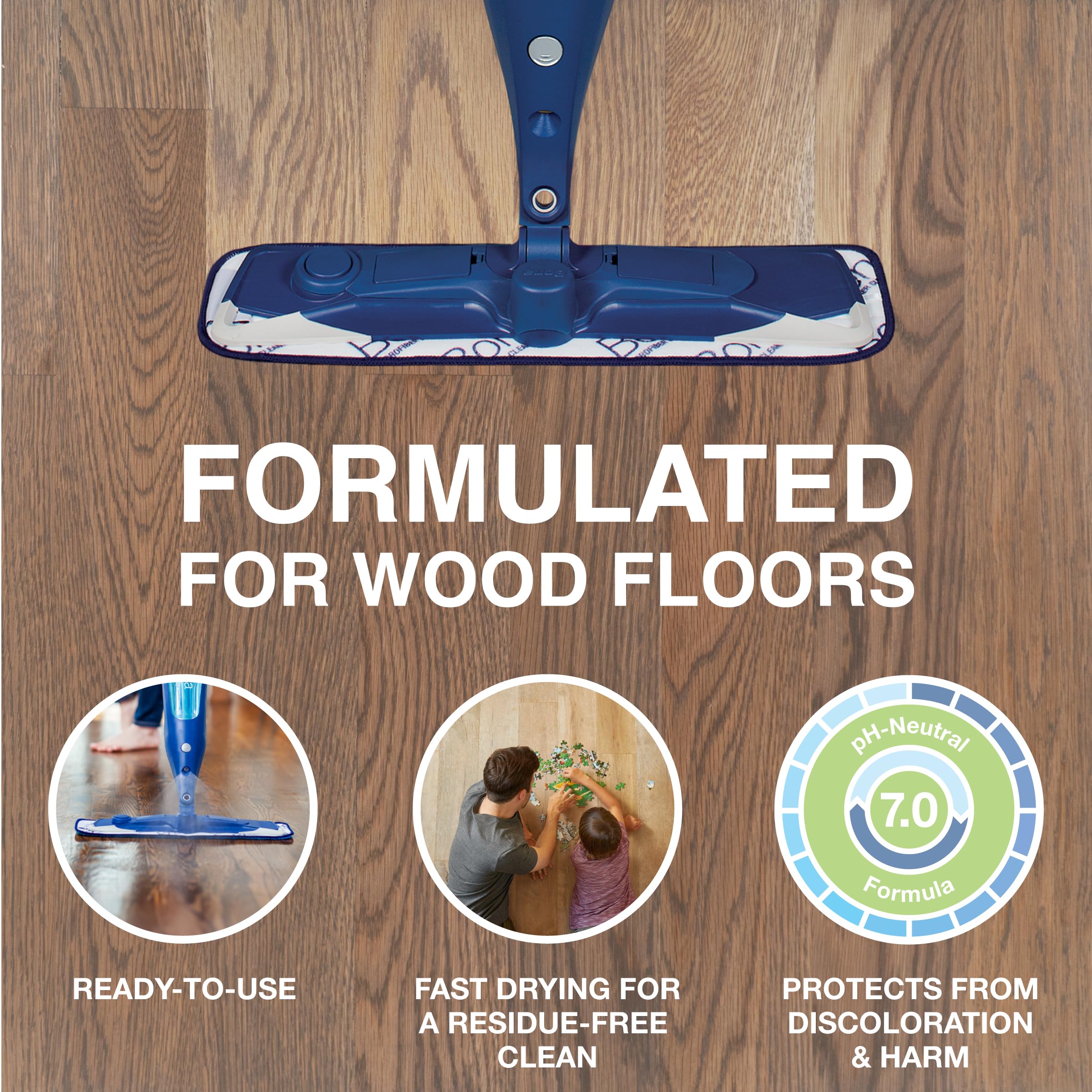 Bona PowerPlus Hardwood Floor Deep Cleaner Refill

