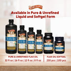 Barlean's Organic Lignan Flaxseed Oil | Vegan & Gluten Free

