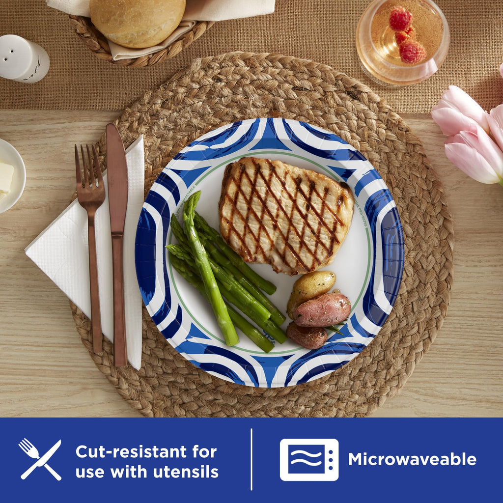 Dixie Ultra Paper Plates – Heavy-Duty, Soak-Proof

