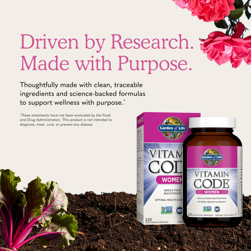 Vitamin Code Women’s Multivitamin by Garden of Life

