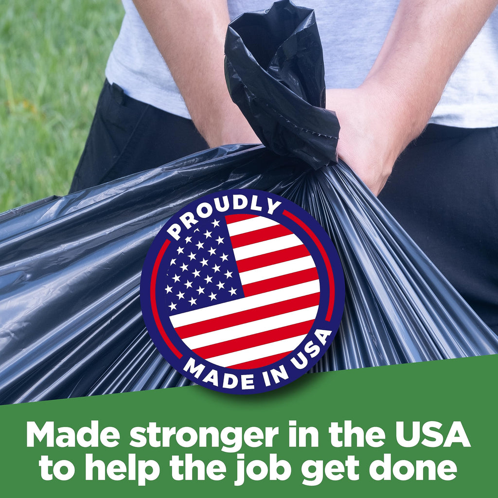 ToughBag Heavy-Duty Trash Bags | Gusseted Liner

