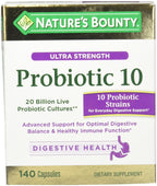 Nature's Bounty Probiotic Supplement for Digestive Health

