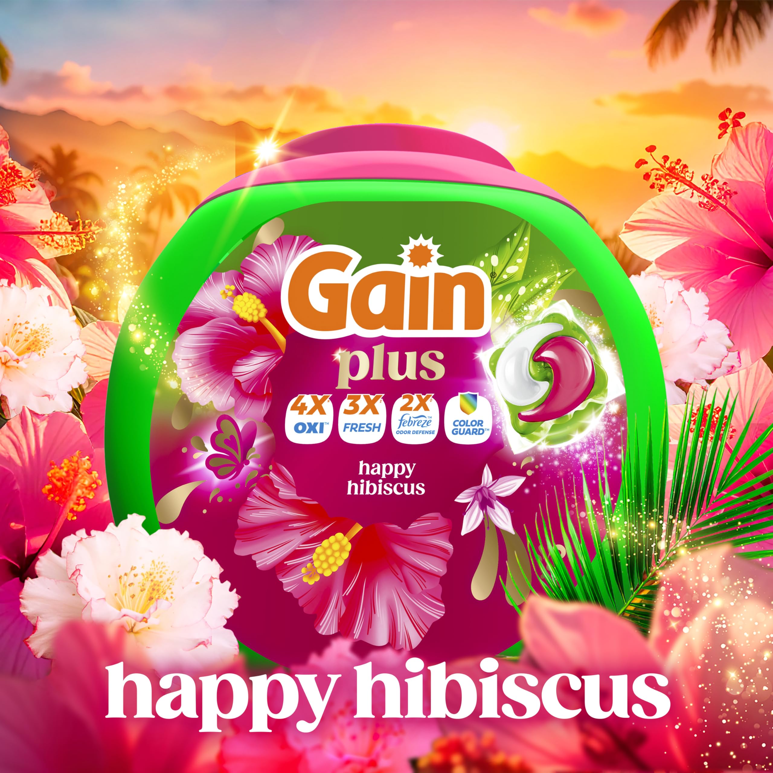 Gain Plus Flings Pods | All-in-One Laundry Detergent

