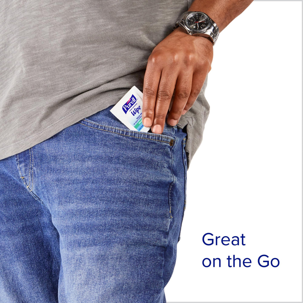 Purell Hand Sanitizing Wipes Alcohol Formula

