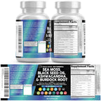Clean Nutra 15-in-1 Sea Moss & Black Seed Oil

