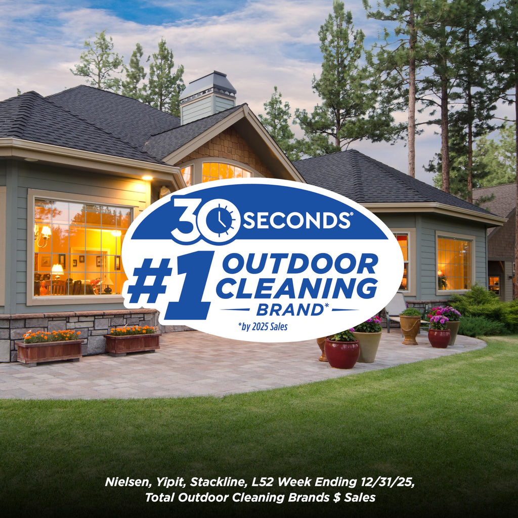 30 SECONDS Outdoor Window & Screen Cleaner - Streak-Free

