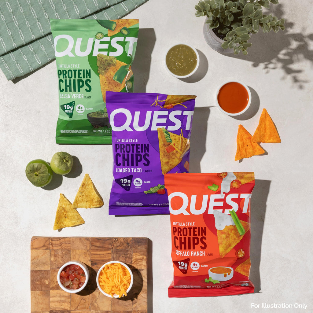 Quest Game Day Tortilla Style Protein Chips Variety Pack

