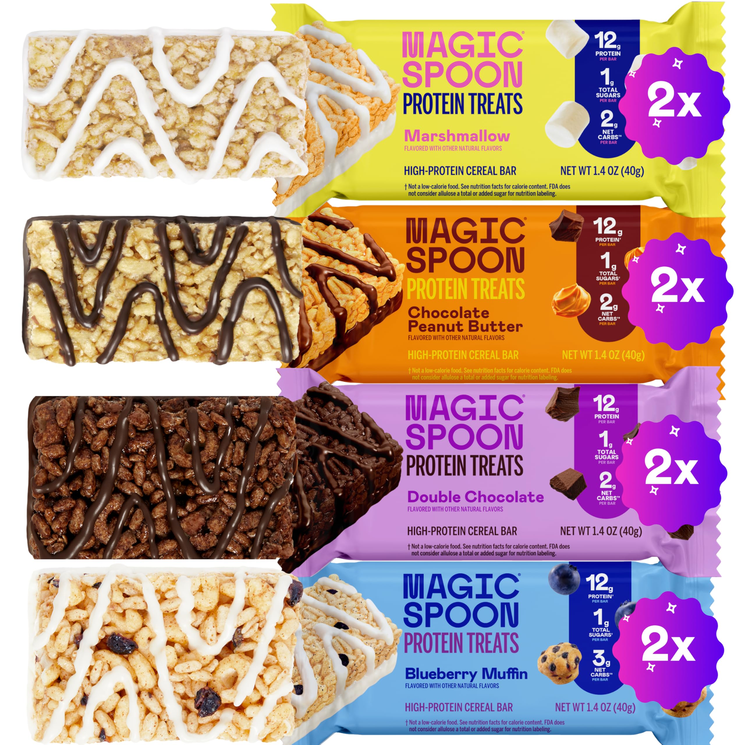 Magic Spoon Protein Bars Treats Gluten Free Sugar Free


