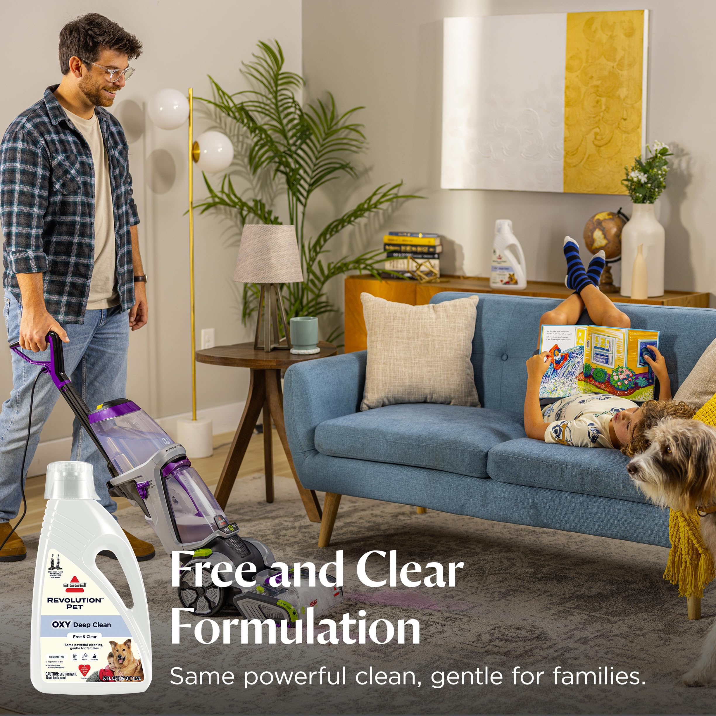 BISSELL Carpet Deep Clean Solution OXY Free & Clear

