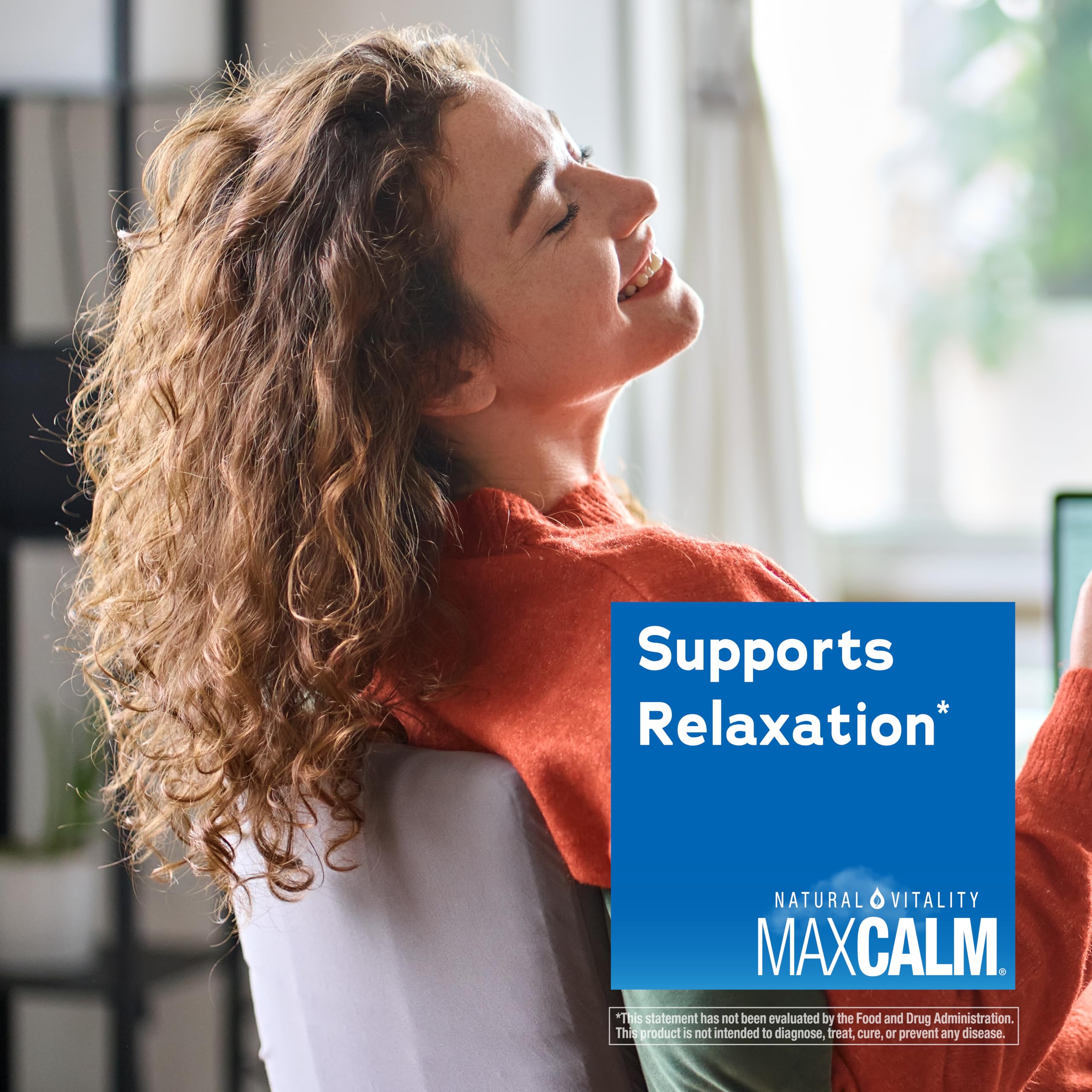 Natural Vitality Magnesium Powder MaxCalm

