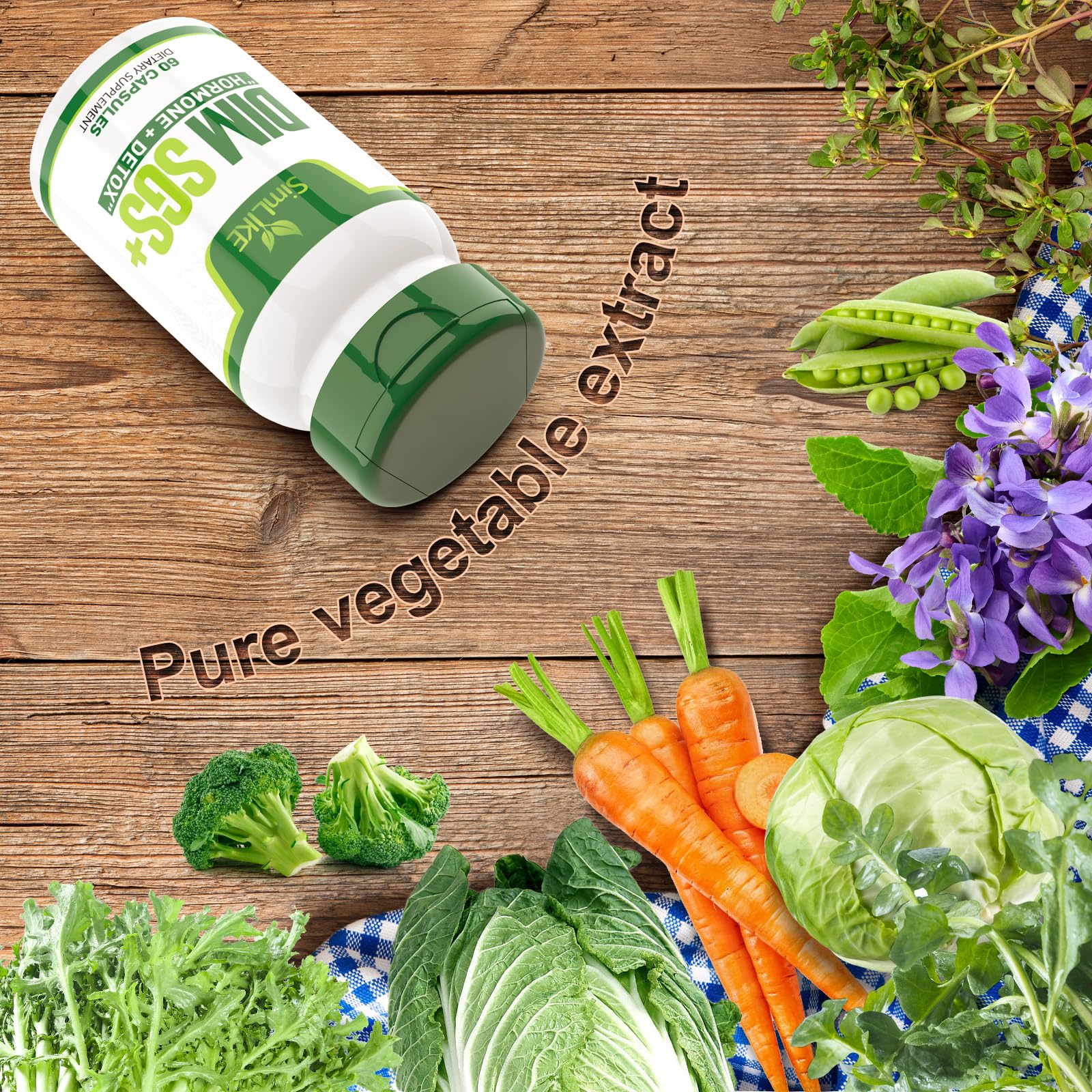 Simlike DIM Hormone Support Detox | Hormone Balance

