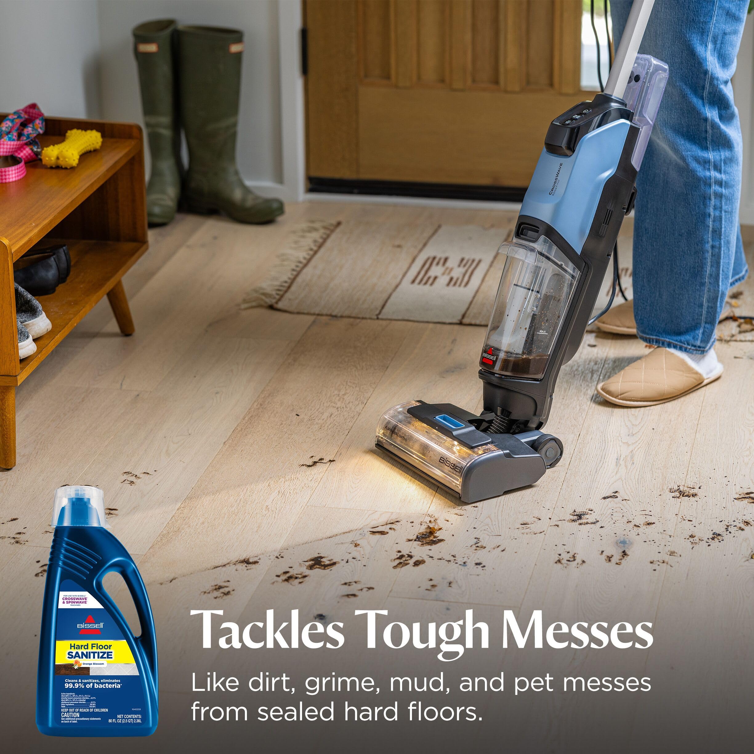 BISSELL Hard Floor Sanitize Solution CrossWave & SpinWave

