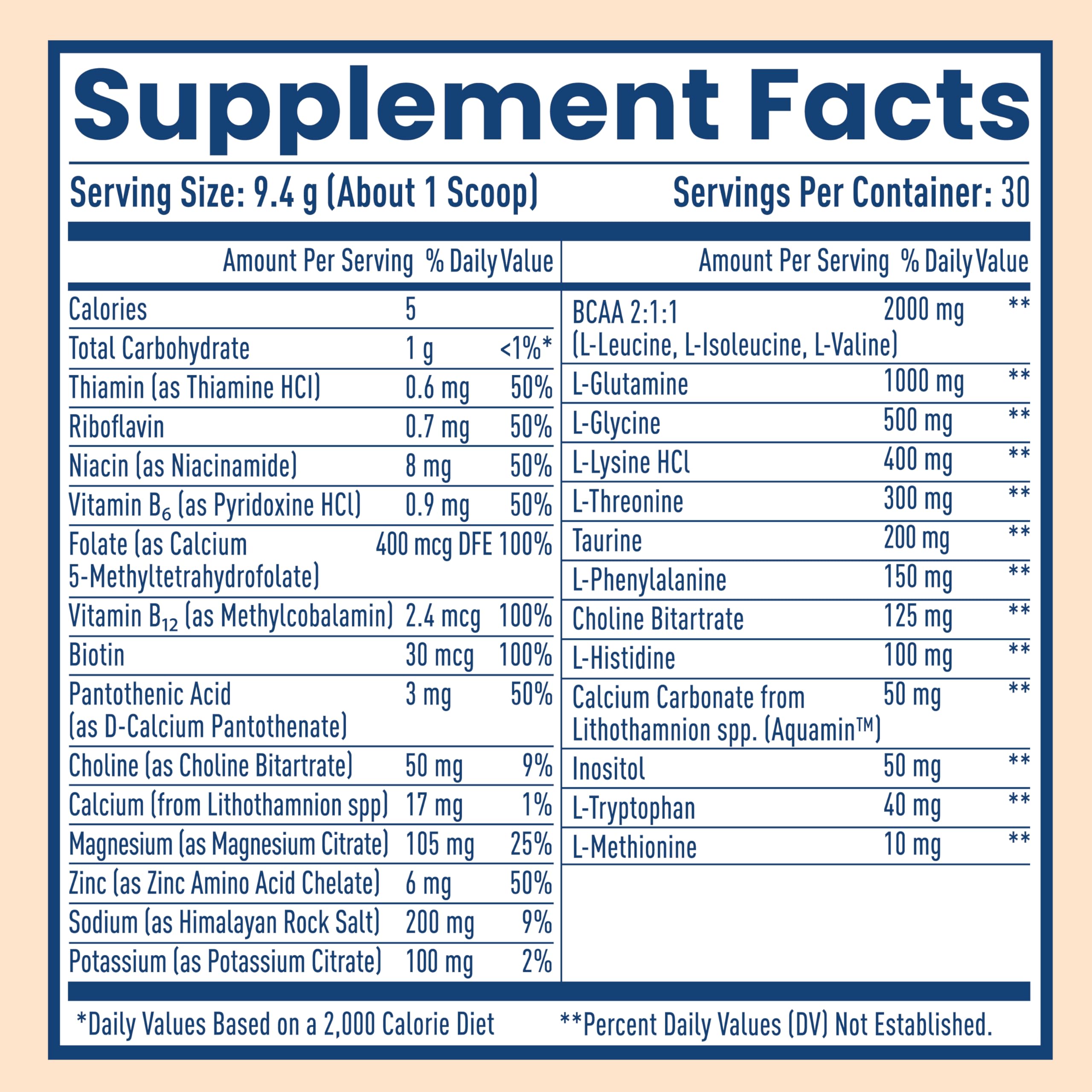NativePath Hydrate Electrolytes Powder Zero Sugar with BCAAs

