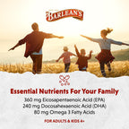 Barlean's Omega-3 Fish Oil Softgels 600mg EPA DHA

