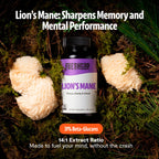 FreshCap Lion's Mane Capsules - 14:1 Organic Extract

