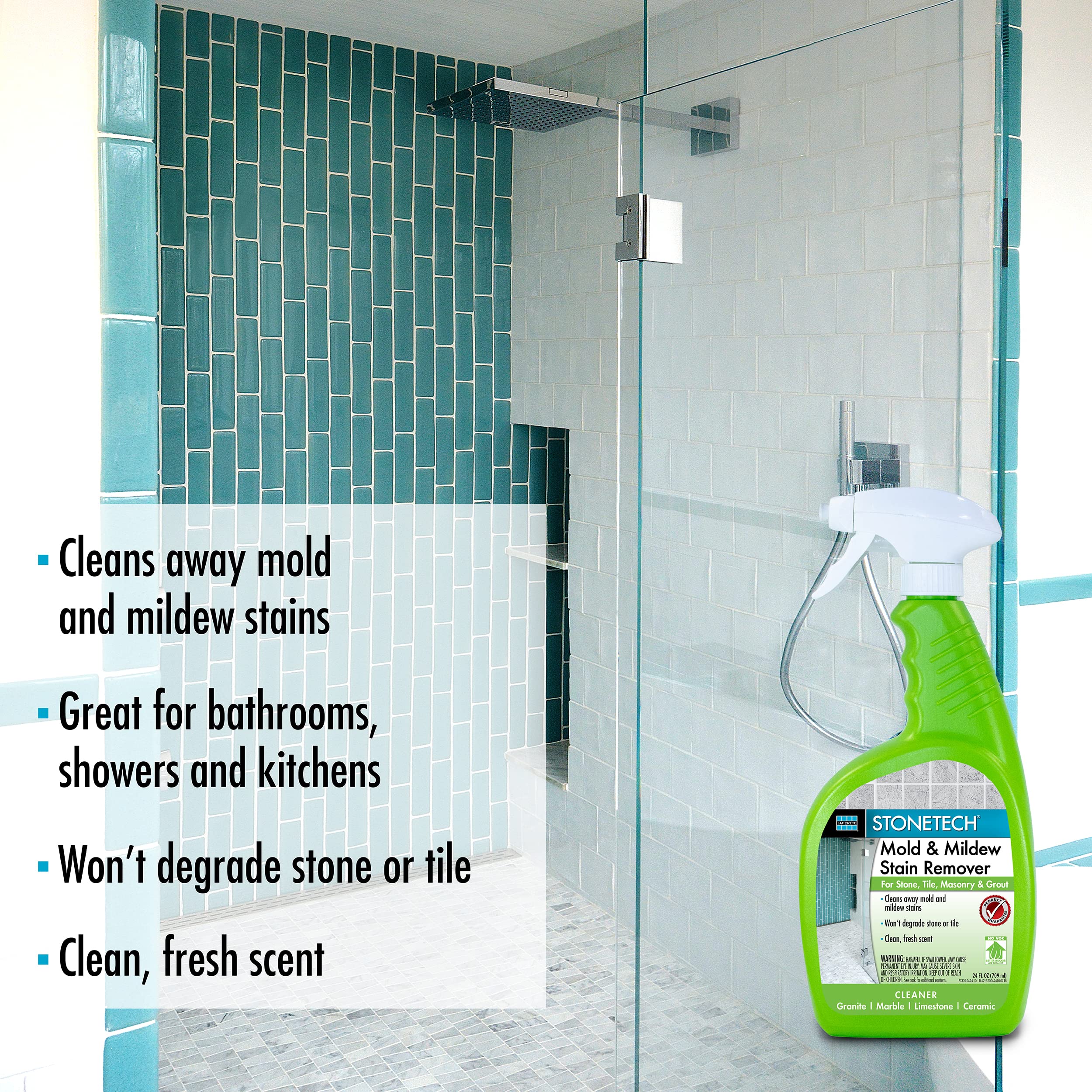 STONETECH Mold & Mildew Stain Remover Spray

