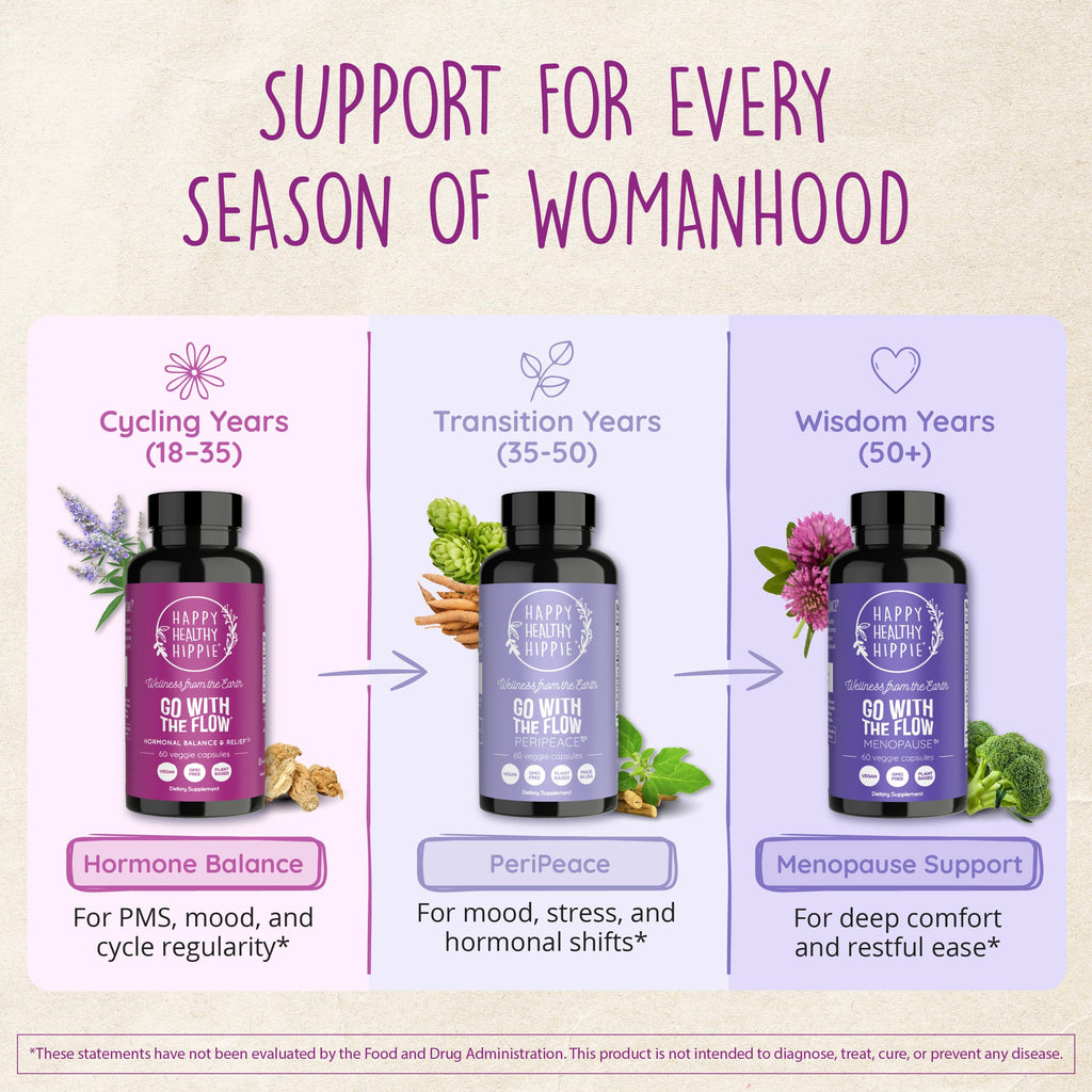 Happy Healthy Hippie Hormone Balance Herbal Supplement

