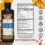 Barlean's Organic Lignan Flaxseed Oil | Vegan & Gluten Free


