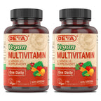 DEVA Vegan Multivitamin & Mineral Supplement with Iron