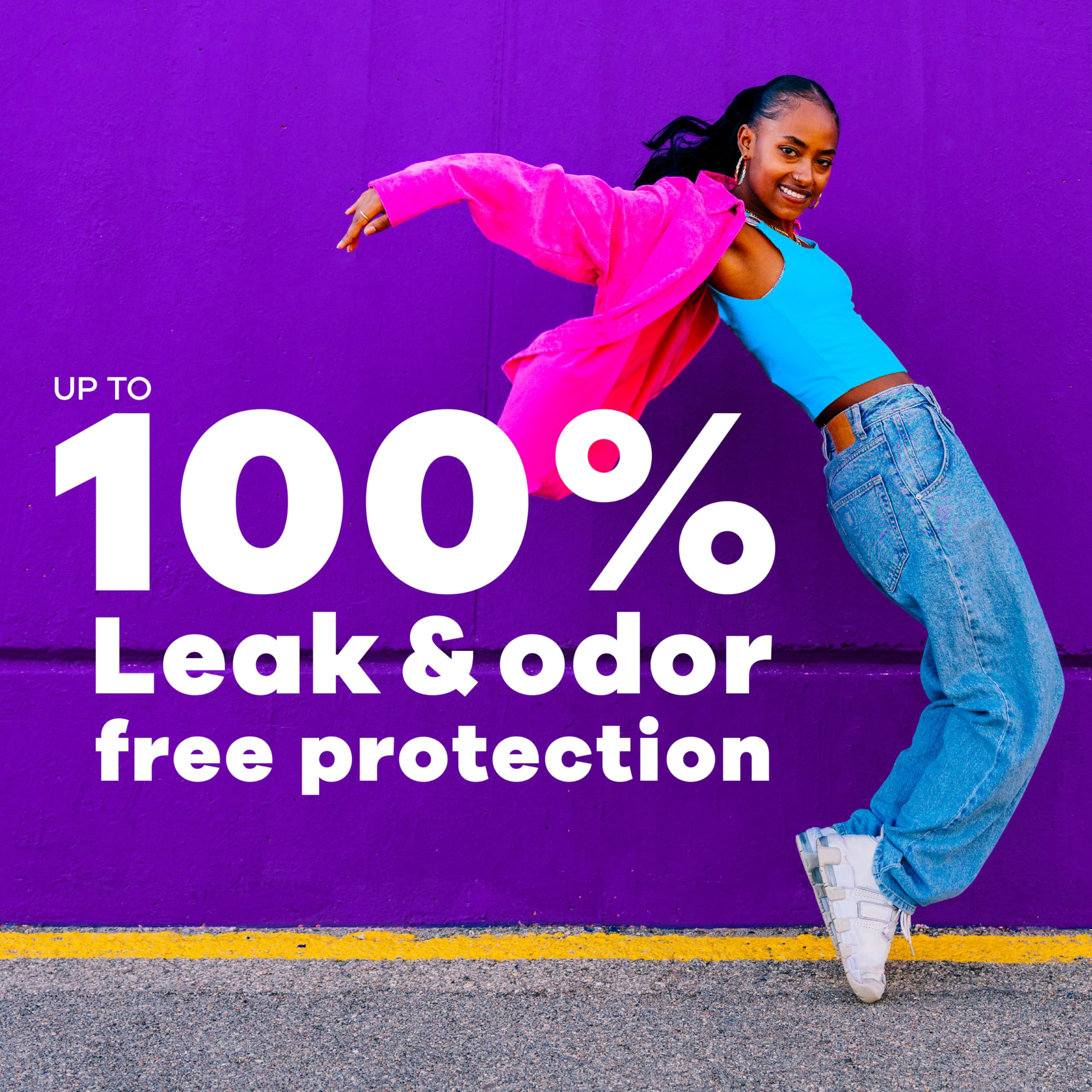 Tampax Radiant Tampons with LeakGuard Braid | Protection

