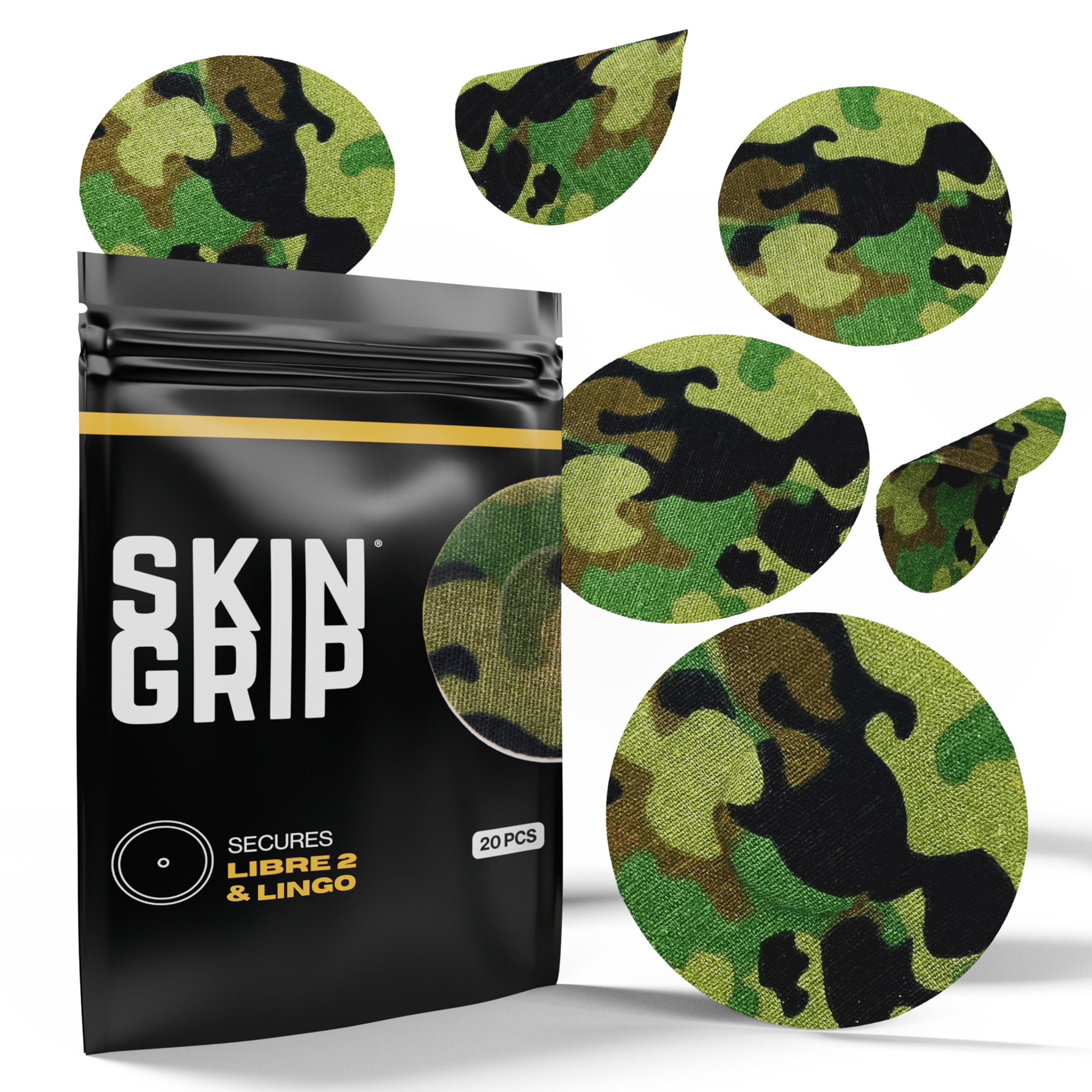 Skin Grip CGM Patch for Sensor Covers
