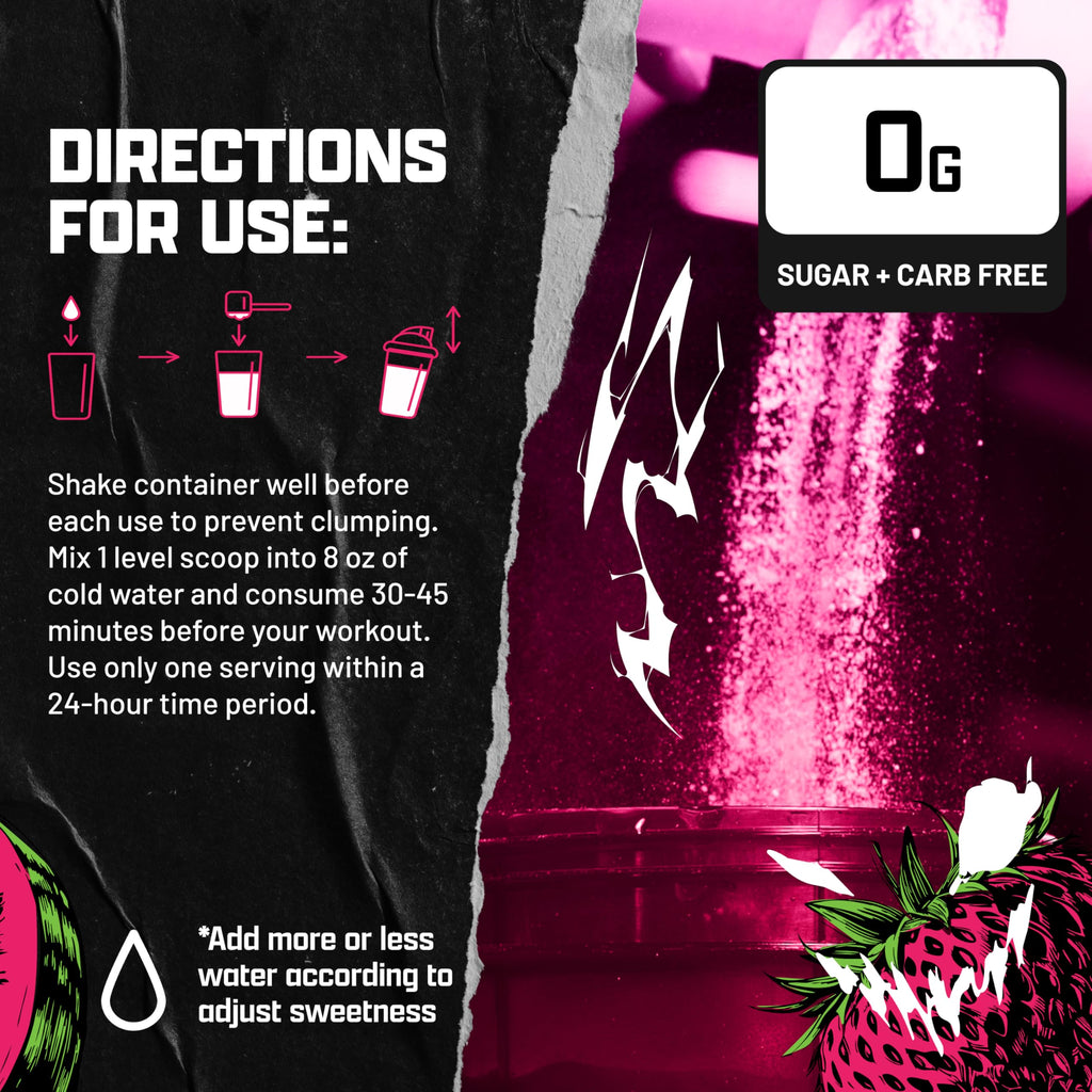 Outrage Pre-Workout Powder | Ultra High Stim

