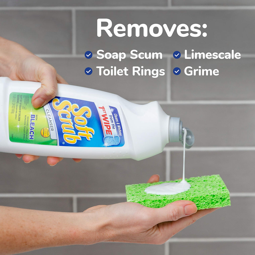 Soft Scrub Antibacterial Cleaner with Bleach


