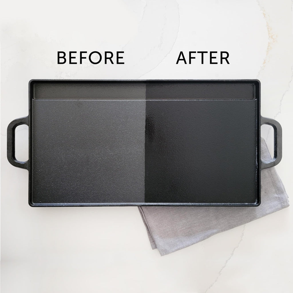 Caron & Doucet Cast Iron Cleaning & Conditioning Set

