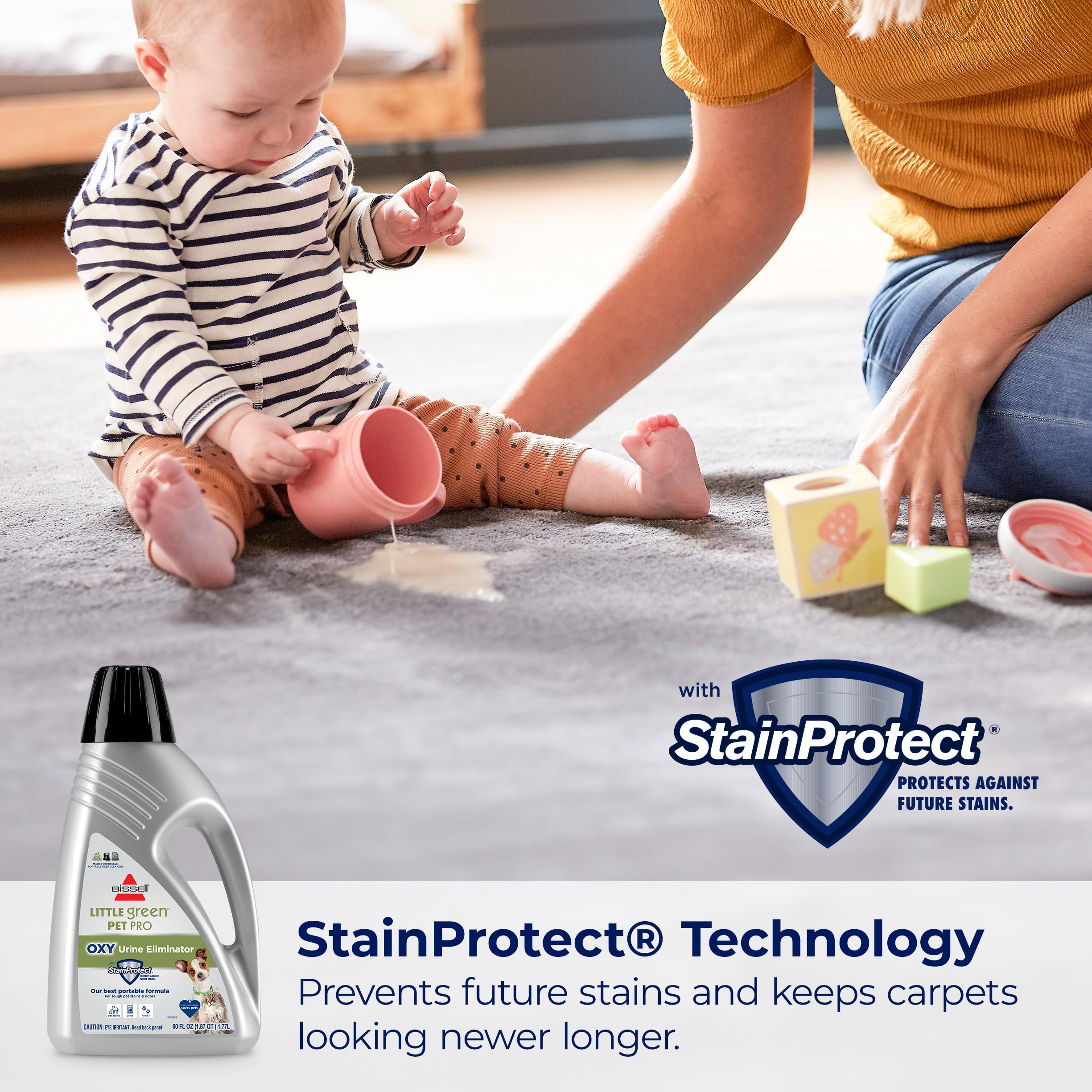 BISSELL Little Green PET-PRO-OXY Formula | Portable Cleaners

