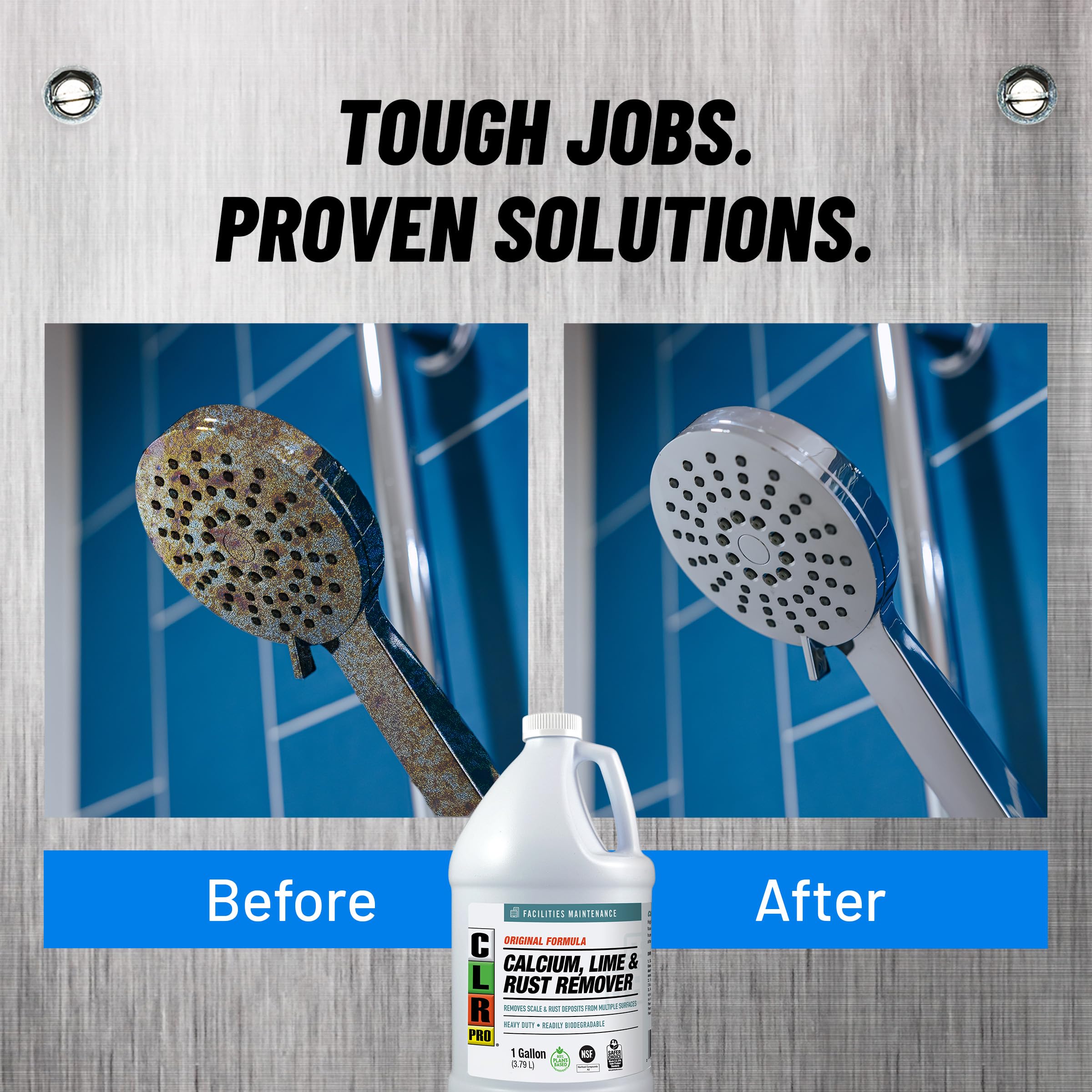 CLR Pro Calcium Lime & Rust Remover | Multi-Surface Cleaner

