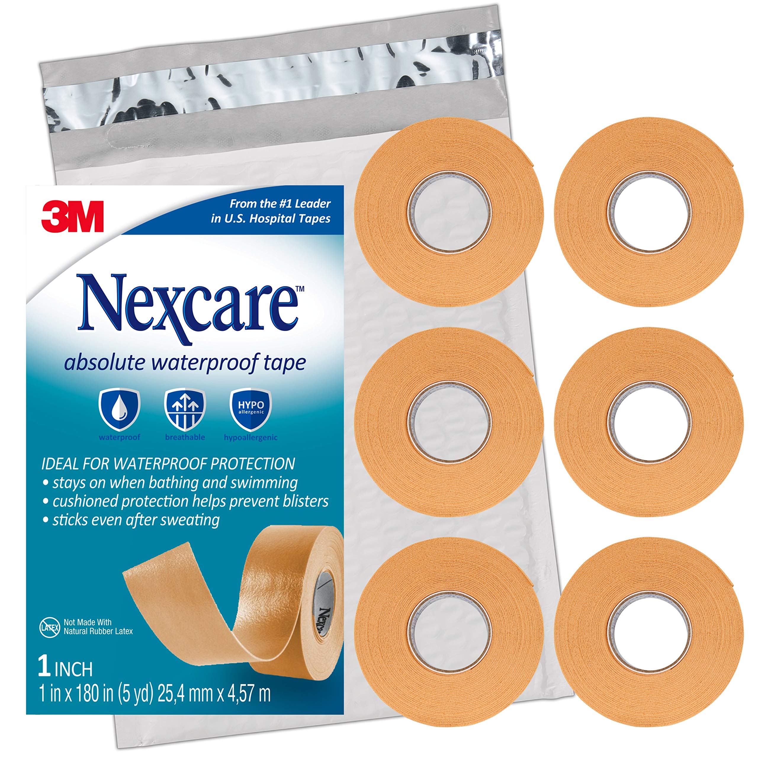 Nexcare Absolute Waterproof Tape - Flexible Foam Medical