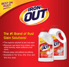 Iron OUT Powder Rust Stain Remover | Heavy-Duty Rust Remover


