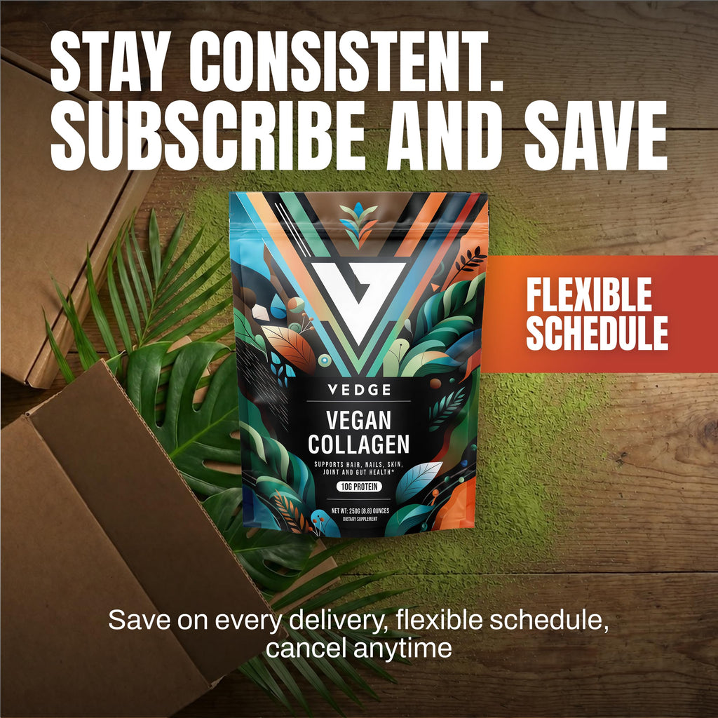 VEDGE Vegan Collagen Powder - Plant-Based Supplement

