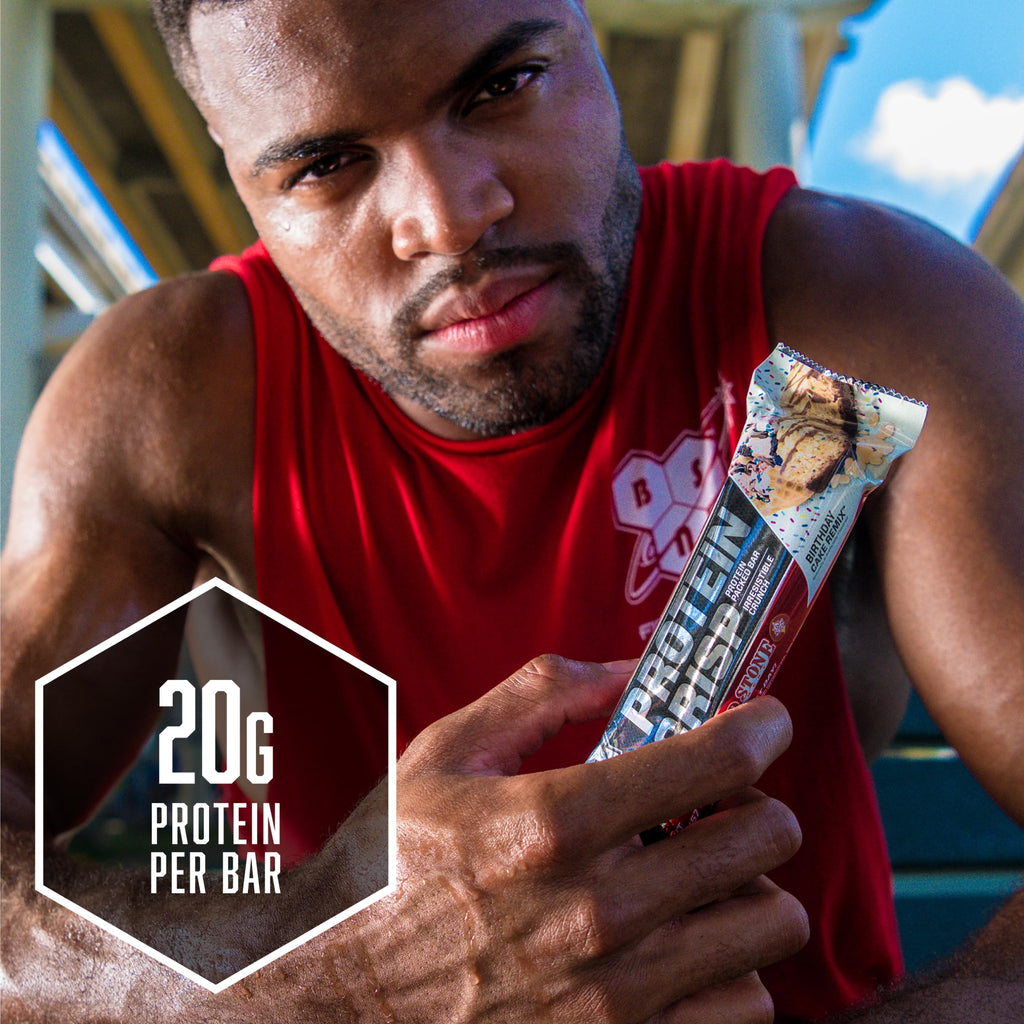 BSN Protein Crisp Bar Gluten-Free High-Protein Snack

