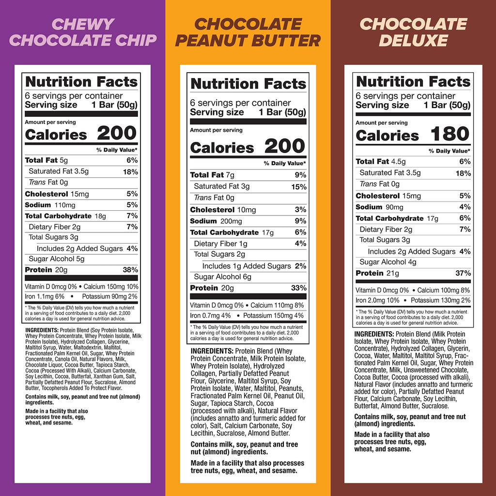 Pure Protein Bars Gluten-Free High-Protein

