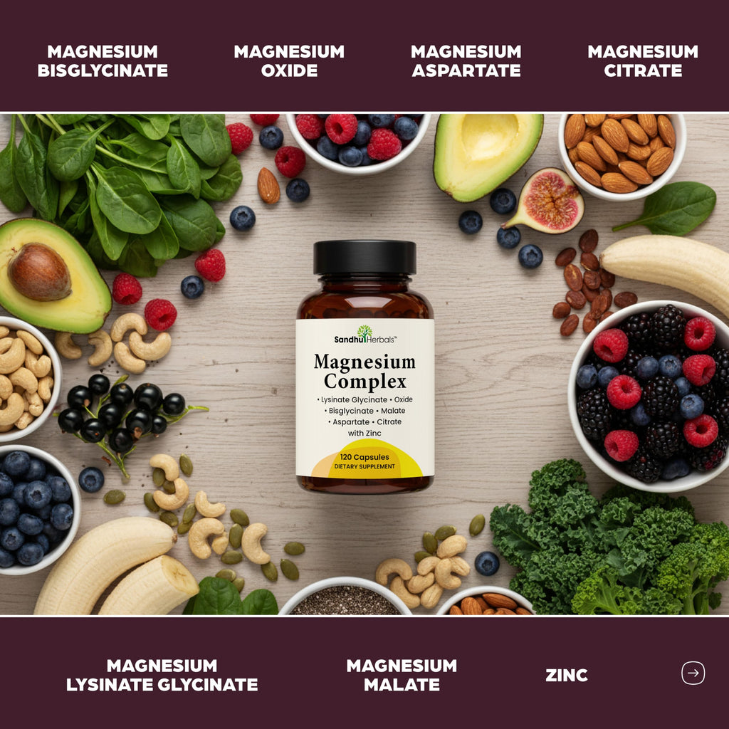 Magnesium Complex Supplement for Sleep & Muscle

