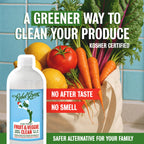 Rebel Green Fruit & Veggie Clean | Plant-Based Produce Wash


