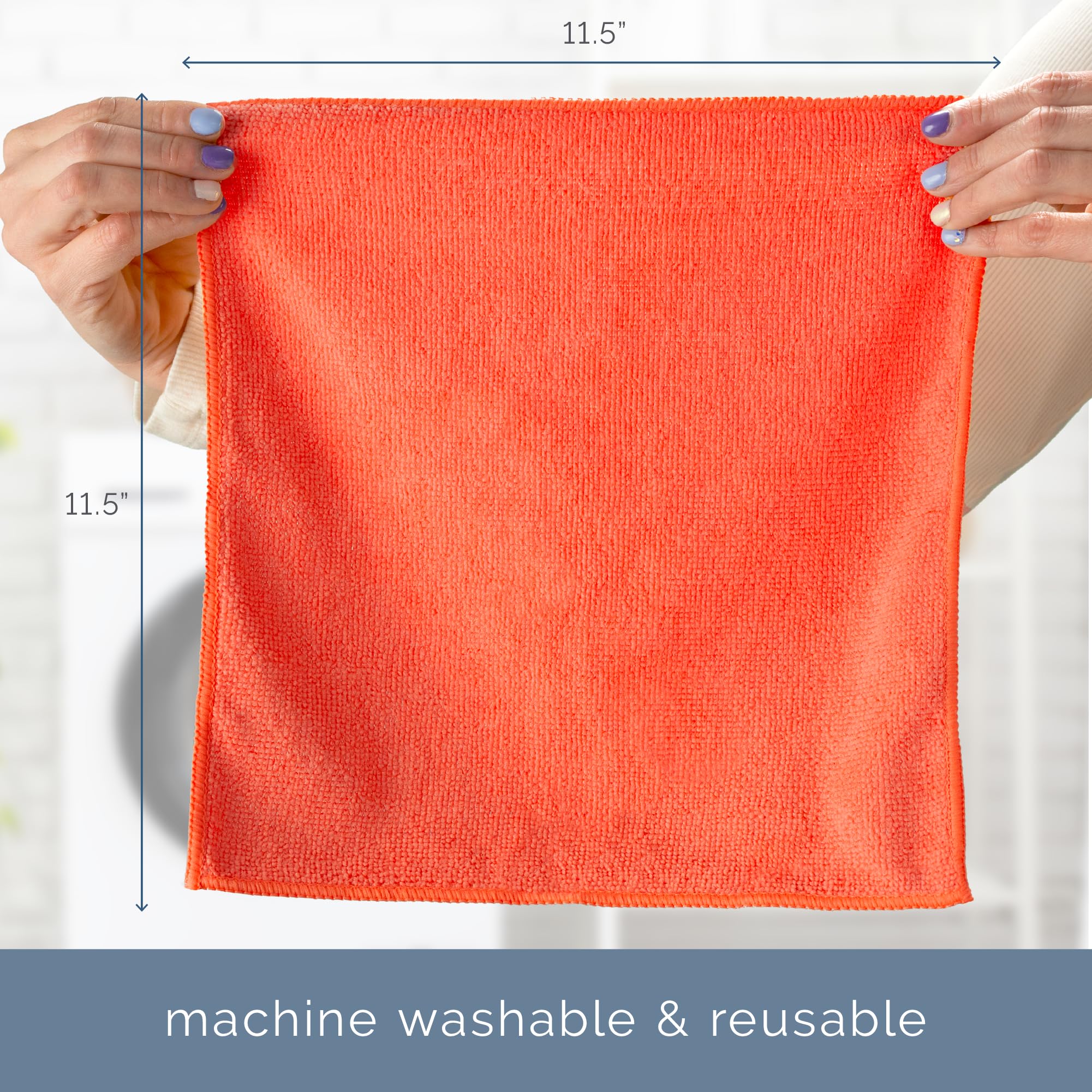 S&T INC Microfiber Cleaning Cloths for Home & Auto

