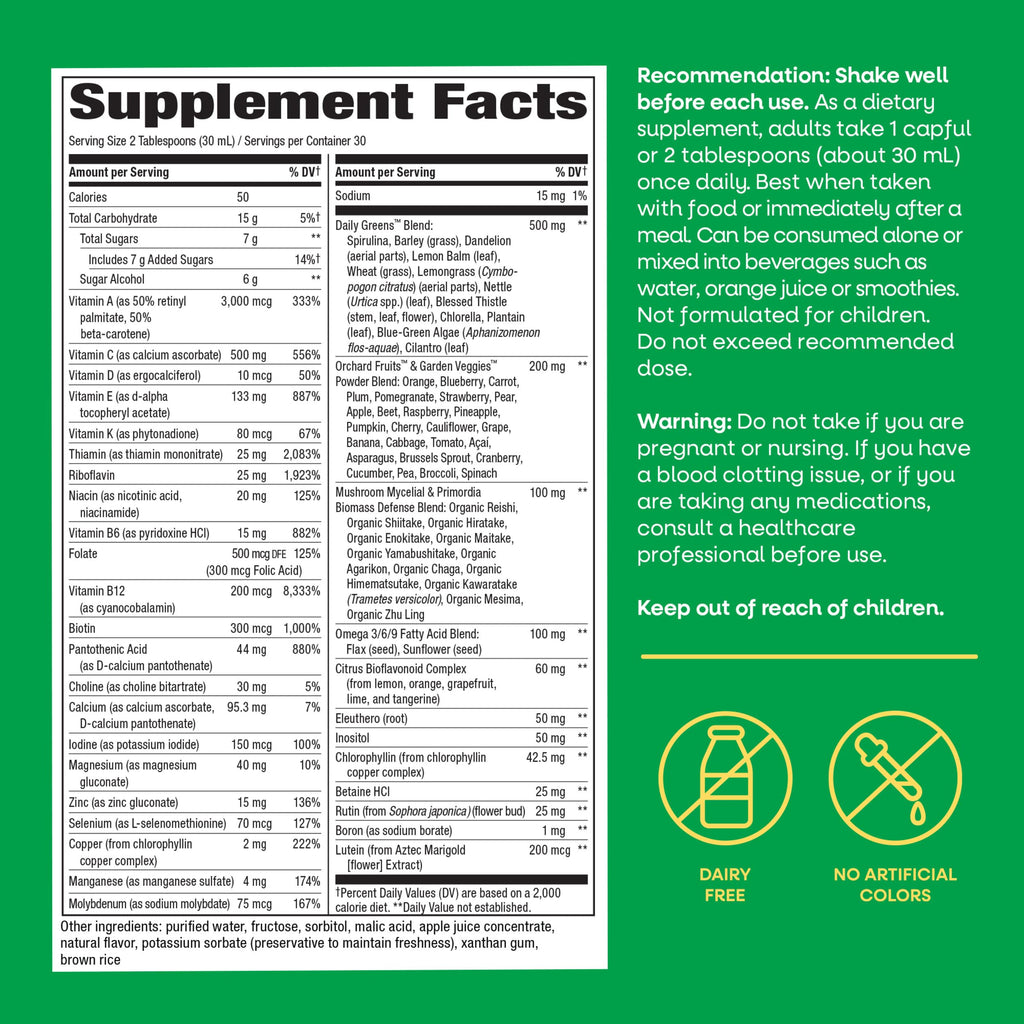 Nature's Way Alive! Max Potency Liquid Multivitamin | Energy

