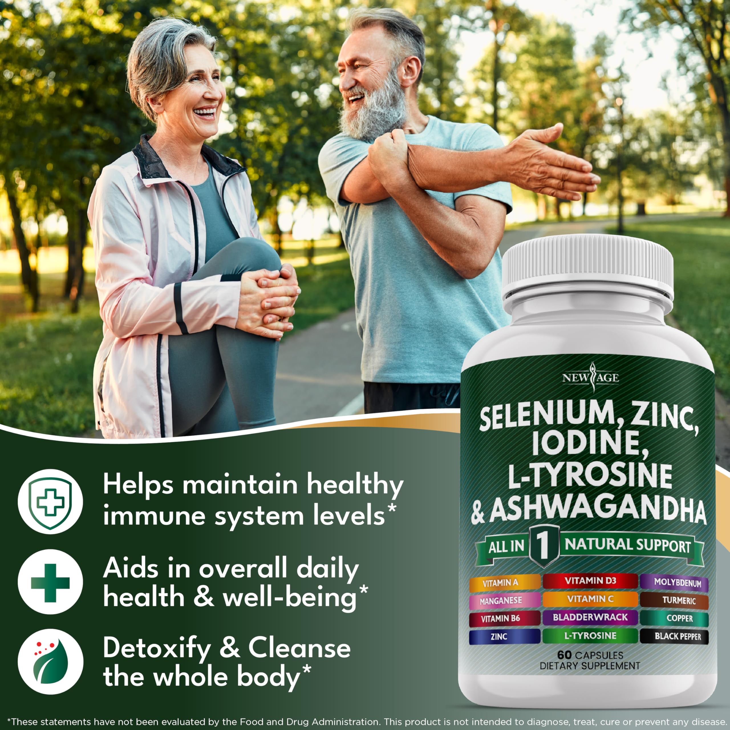 New Age Selenium Complex Dietary Supplement

