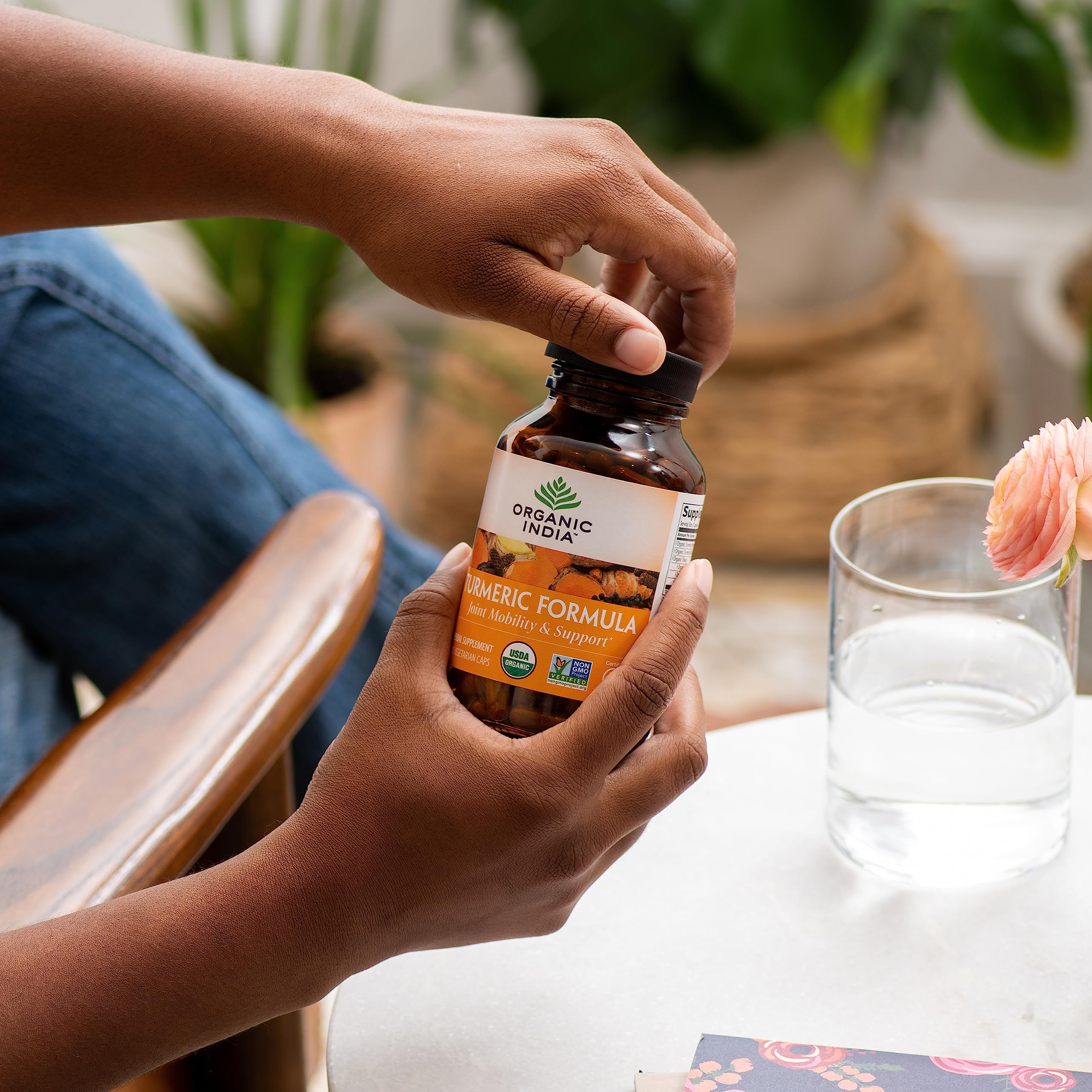 ORGANIC INDIA Turmeric Curcumin for Joint Mobility

