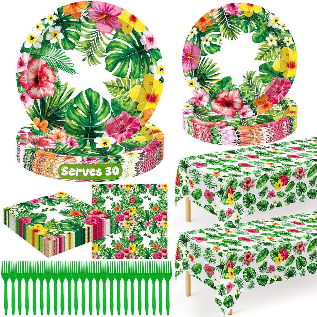 QZYL Patriotic Disposable Dinnerware Set