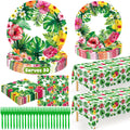 QZYL Patriotic Disposable Dinnerware Set