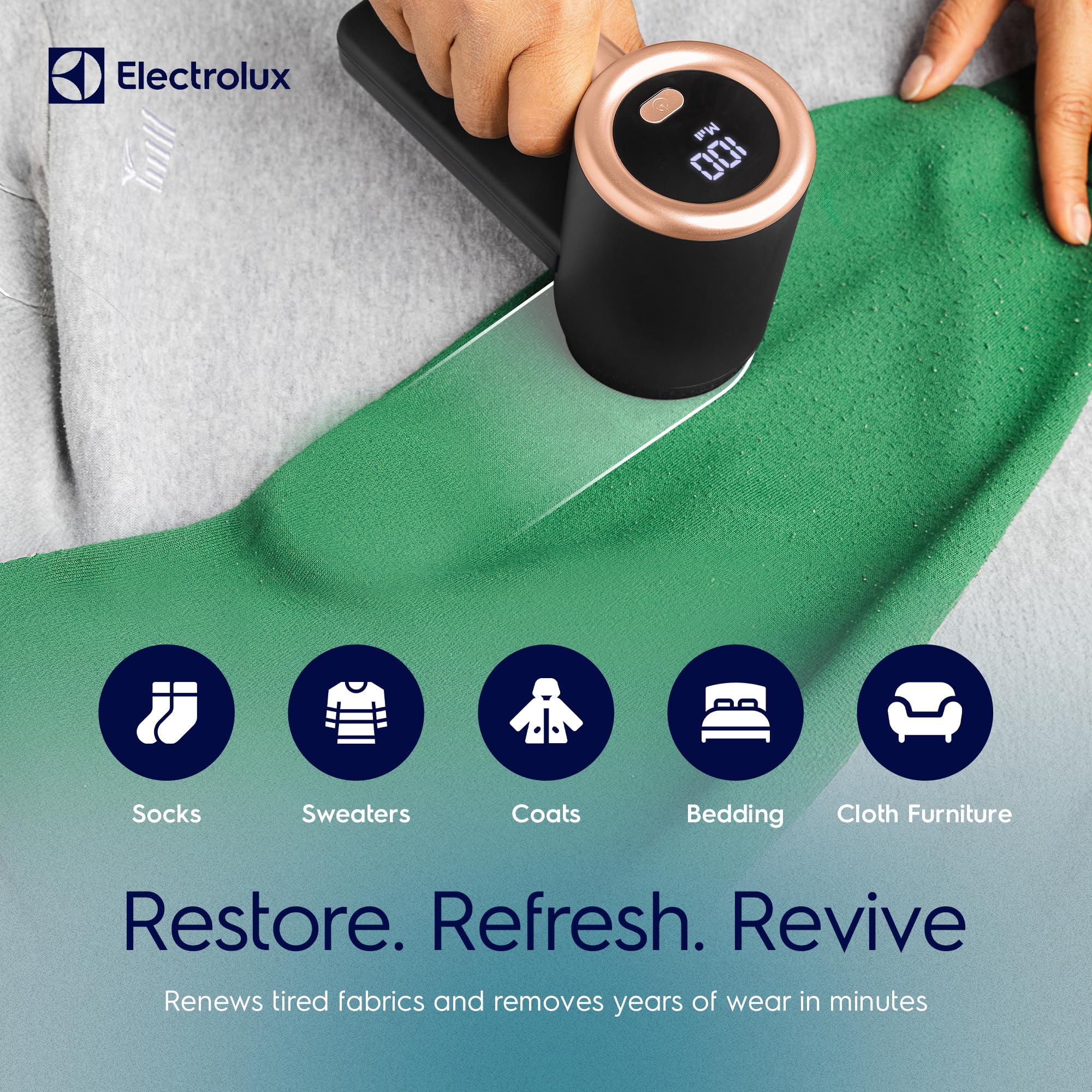 Electrolux Fabric Shaver 3-Speed | Rechargeable

