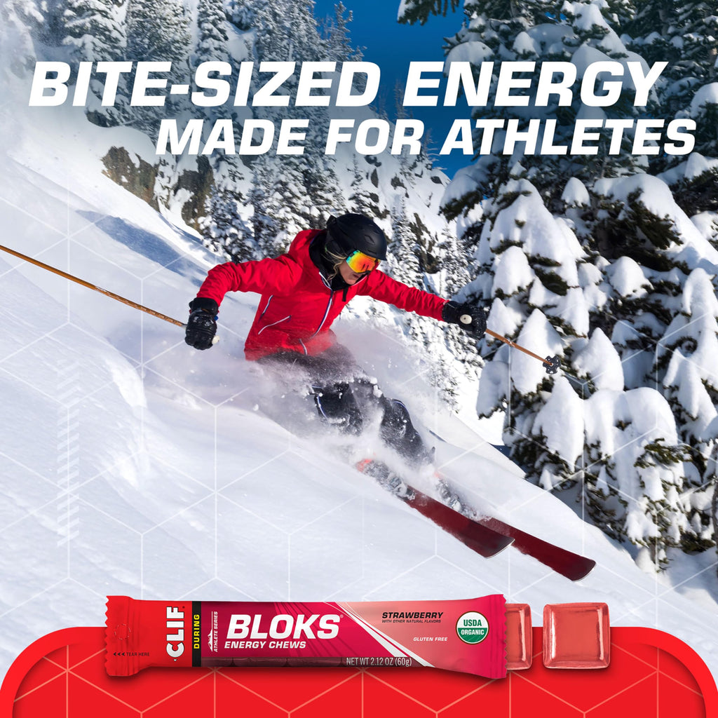 CLIF BLOKS Energy Chews - Plant-Based Quick Fuel

