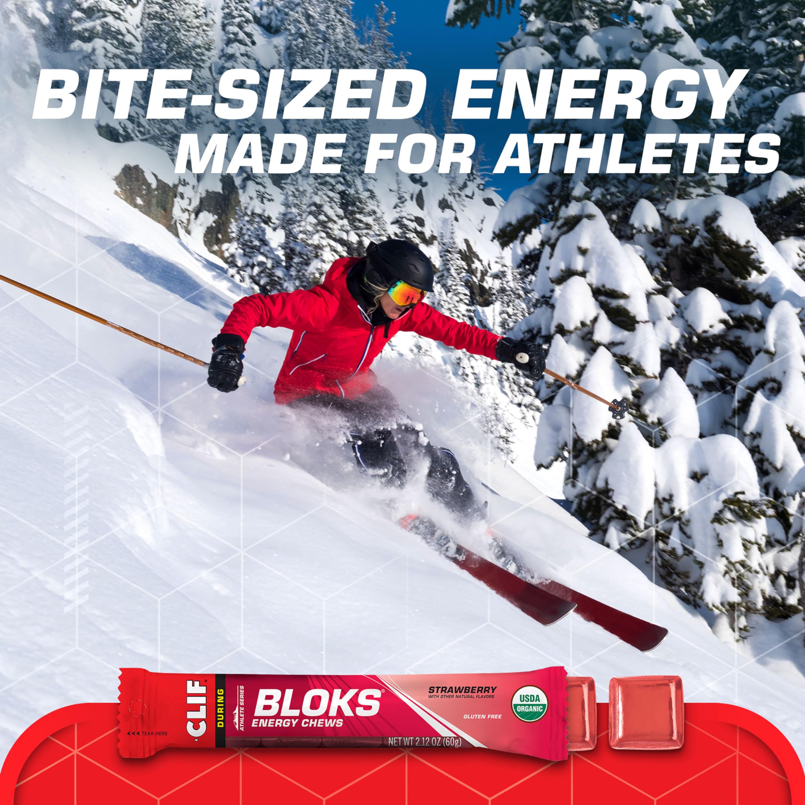 CLIF BLOKS Energy Chews - Plant-Based Quick Fuel

