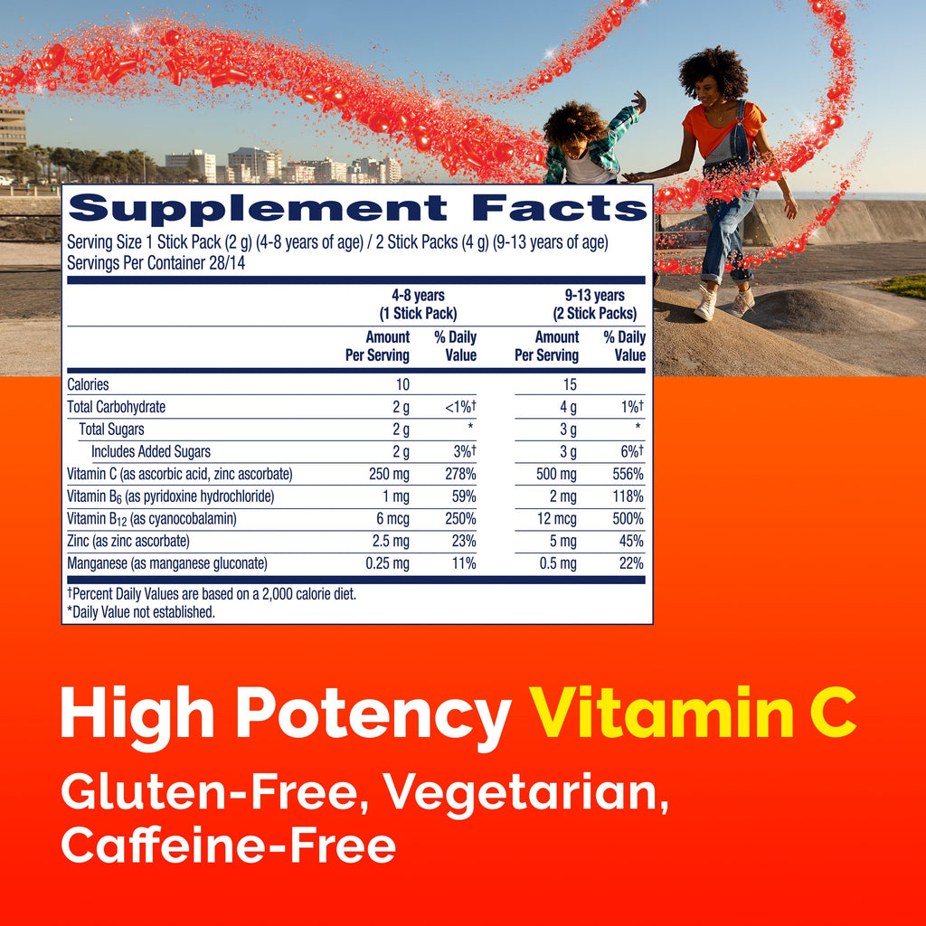 Emergen-C Immune Support Vitamin C with B Vitamins Zinc

