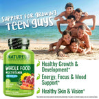 Naturelo Teen Multivitamin for Teenage Boys – Whole Food

